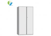 China 12mm Silm Edge Office File Cupboard , White Modern Office Storage Cabinets factory