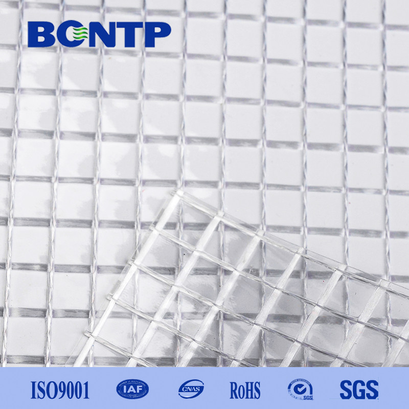 China 450gsm Heavy Duty Waterproof PVC Transparent Tarpaulin factory