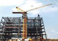 China Large Luffing Crane Tower QTD6037 Construction Building Crane 16000kg factory
