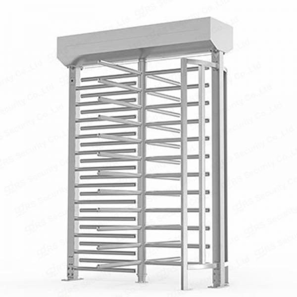 Quality Anti Rust Full Height Turnstile Single Lane RFID Card Access Control for sale