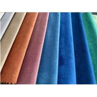 Quality Home Textile Orange Velvet Upholstery Fabric Holland Felpa Velvet Sofa Fabric for sale