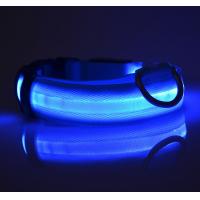 China Free Shipping led dog collar light factory wholesale led lighted dog collar for sale