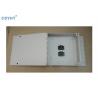 China Small Size Fiber Optic Splitter Box Wall Cabinet 4-24 Core Ftth Access Solutions factory