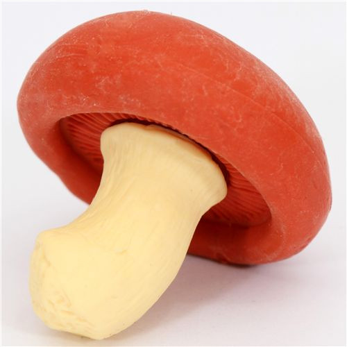 China Cool Mushroom Erasers For Kids , Kneaded Rubber Eraser factory