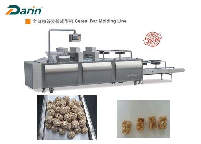 China Automatic Stainless Steel Energy Bar Manufacturing Equipment Cereal Bar / Ball Forming factory