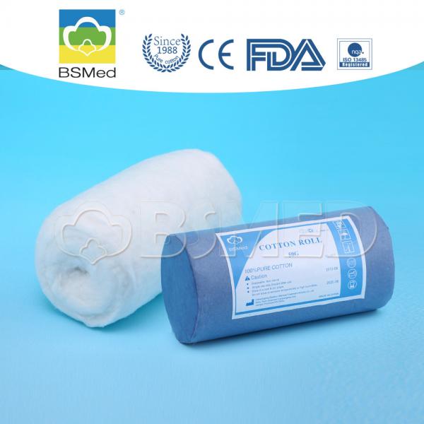 Quality Soft Pliable Medical Cotton Wool Roll Odorless 8% Max Humidity White Color for sale