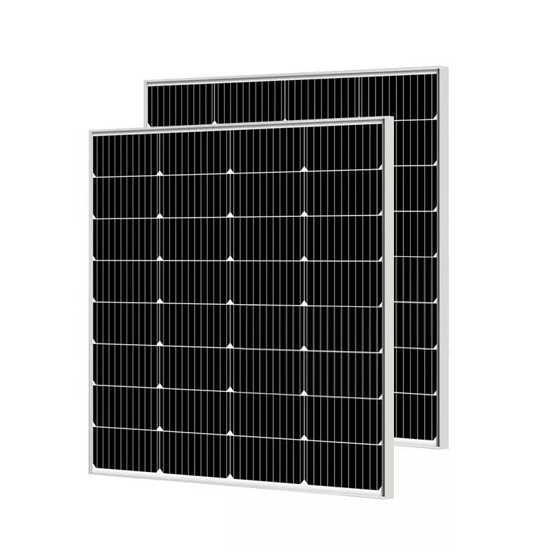 China Mono Perc RV Roof Solar Panel Tempered Glass 158mm 100w 9BB Solar Panel factory