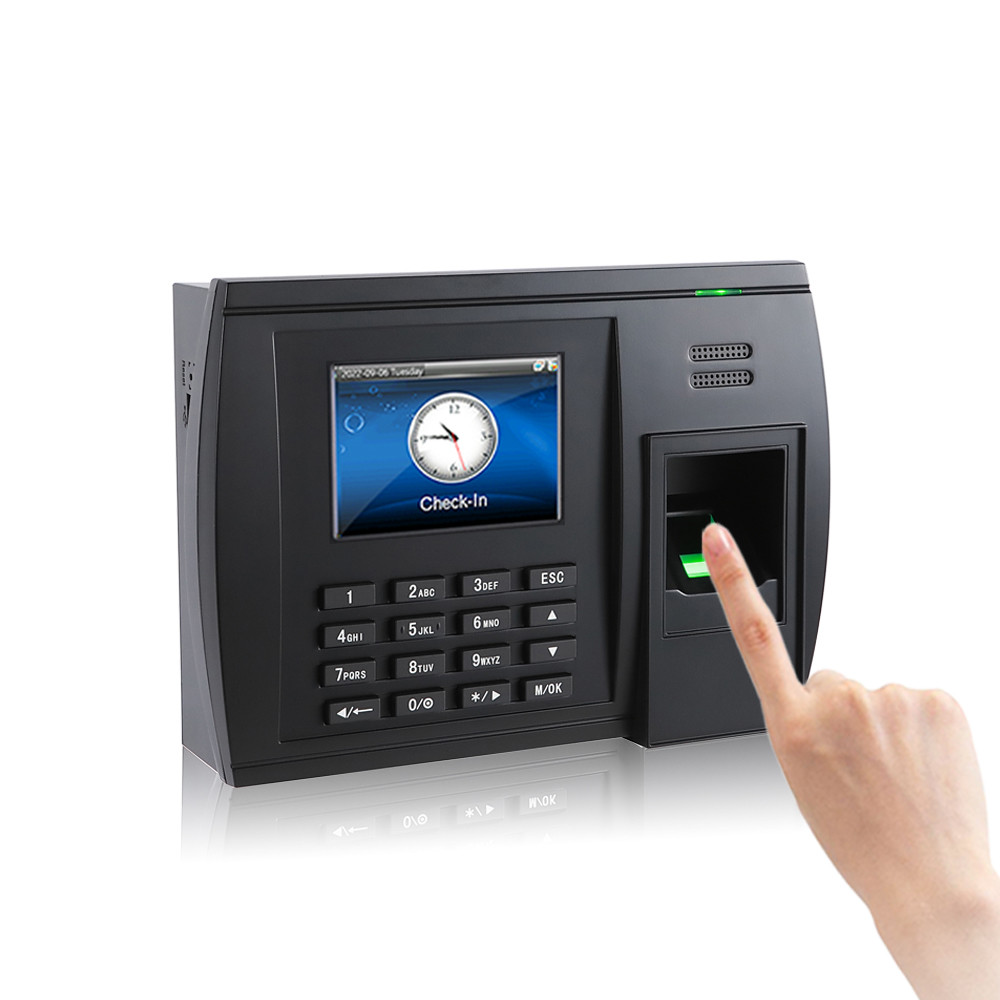 China Biometric Fingerprint Time Attendance System with TCP/IP/USB port Communication for sale