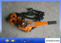 China Cable Pulling Tools Hand Chain Hoist / 3 Ton Level Chain Hoist Block factory