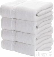 China 100% Cotton Luxury Bath Towels Highly Absorbent Hotel Towels for Bathroom Hotel Spa factory