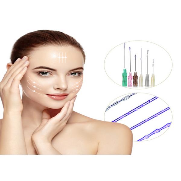 Quality 4D 6D 8D Absorbable Skin Threading Face Lift L W Blunt Type for sale