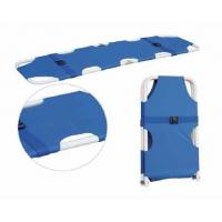 China Hospital Patient Medical Litter Stretcher Bed PVC 92X50X10 CM Folded factory