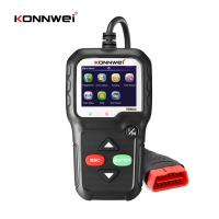 China Private mould konnwei scanner car diagnostic tool support check all OBD2 12V gasoline and diesel cars engine after 1996 factory
