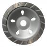 China 180MM Sintered Turbo Grinding Head Diamond Cup Wheel , Concrete Grinding Wheel factory