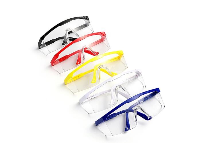 China Anti Fog Anti Scratch 1pc/Bag Clear Safety Glasses factory