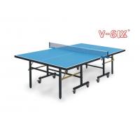 Quality Durable Outside Ping Pong Table Single Folding With Aluminum Plastic Board Easy for sale