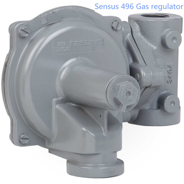 China Domestic Two Stage Gas Regulator High Precision Durable Cast Iron Body Sensus 496 Model factory
