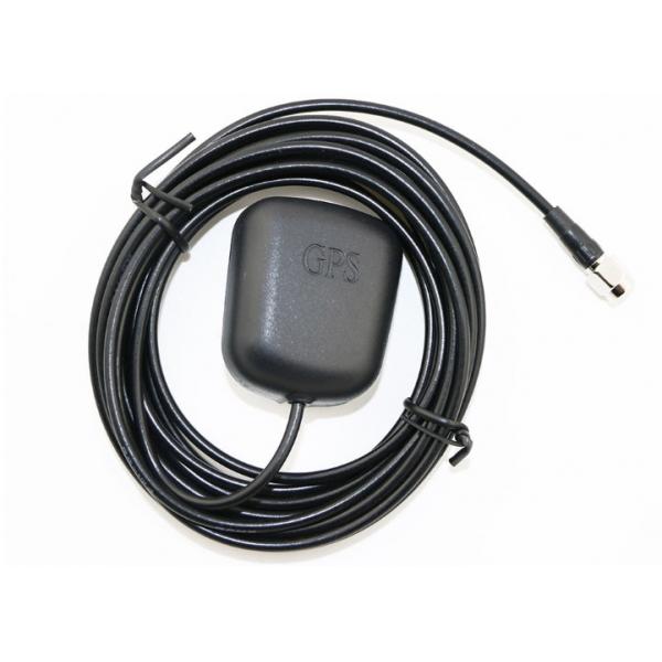 Quality Black GPS Navigation Antenna RG174 3M Cable 1575.42 MHZ For Car for sale