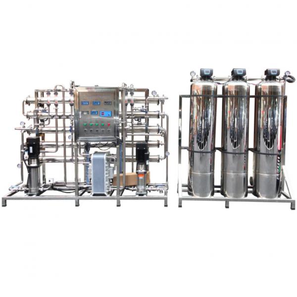Quality 5TPH FRP / SS Ro Reverse Osmosis Water Treatment Plant Two Stages for sale
