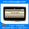 China Ouchuangbo autoradio GPS sat navi DVD Mercedes Benz C180 2014 support canbus BT SWC SD factory