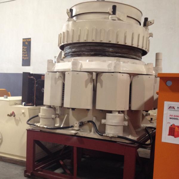 Quality Cone Rock Crusher 15500kgs Cone Crusher Plant High Frequency for sale