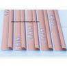 China Smooth Matt Anodized Aluminium Curved Edge Tile Trim With Red Copper factory