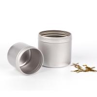 China Food Grade Mint Candy Tea Aluminum Canisters Screw Lid Aluminum Cream Jar factory