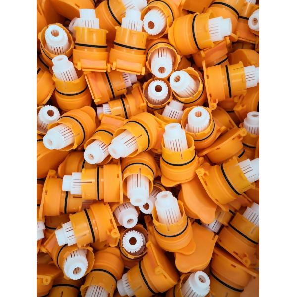 Quality Flip-Top Battery Vent Caps Regular Size Forklift Traction Battery Plastic Parts for sale