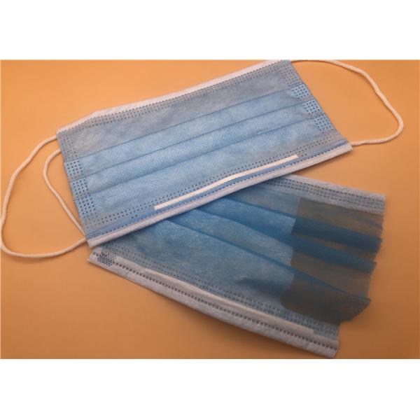 Quality Breathable Disposable Non Woven Face Mask / Non Toxic Disposable Pollution Mask for sale
