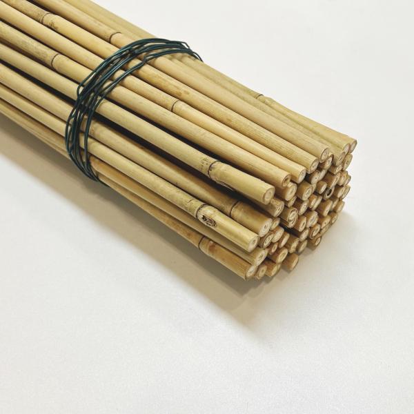Quality Eco Friendly Decorative Raw Bamboo Poles Dia.0.8cm x 100cm Length for sale