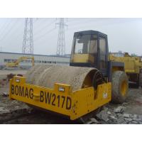 China Bomag Bw217d Second Hand Road Roller FOR SALE, Paving Roller Machine Two Drive factory