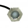 China 27W Drain Plug Green RGB Led Marine Underwater Lights 316L Stainless Steel factory