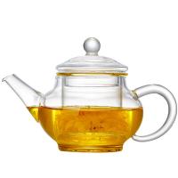 China Healthy Glass Tea Infuser Teapot , Heat Resistant All Glass Teapot With Filter for sale