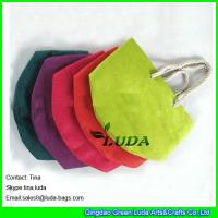 China LUDA lextra large pink beach bag wholesale paper straw beach bags factory