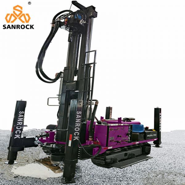 Quality Hydraulic Water Well Drilling Rig Depth 260m Bore hole Portable Water Well Drilling Rigs for sale