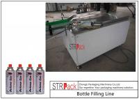 China Cooking Gas Production Bottle Filling Line With Aerosol Can Weight Checking Machine factory