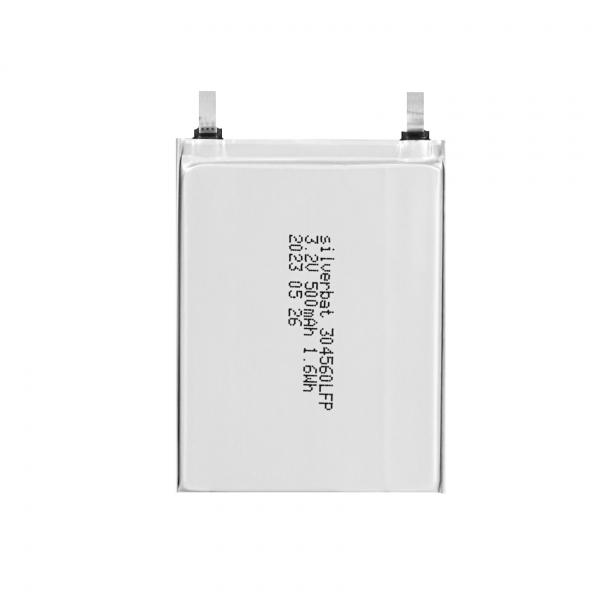 Quality LifePo4 Small Pouch Battery 3.2V 500 MAh For High Temperature Long Service Life for sale
