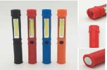 Quality ABS Pen Work Light Round LED Fog Lights COB With 1W LED On Head 1.5W COB LED On for sale