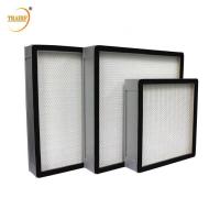 Quality 320*320*90mm High Efficiency Deep Pleat H13 H14 HEPA Air Filter For Ventilation for sale