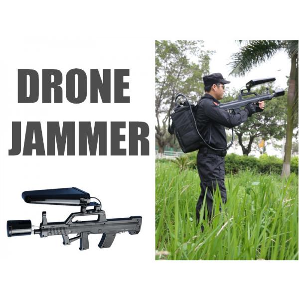 Quality SGS CE 2.4Ghz Anti Drone Jammer / Drone Frequency Scrambler With 2000m Range for sale