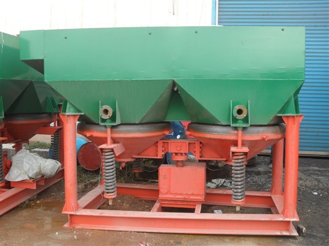 China Wash Box Ore Processing Machine Manganese Ore Jigger  420/min factory