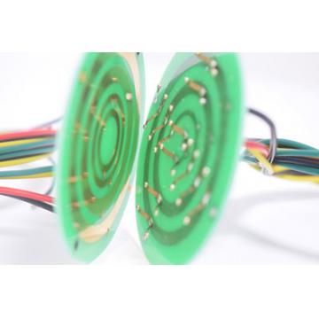 Quality Signal Power Transmitting Pcb Slip Ring 4 Circuit 80 RPM Rotation Speed for sale