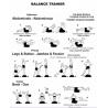 China Eco-Friendly Training Fitness Bosu Balance Balls Yoga Pilates Strength Exercise Balance Trainer Half Round Balls factory