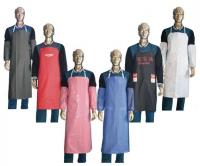 China Non - Woven Fabric PVC Water Resistant Kitchen Apron For Dishwashers / Cooking factory