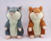 China Kids Hamster Mouse Music Plush Toys , Electronic Infant Stuffed Animals factory