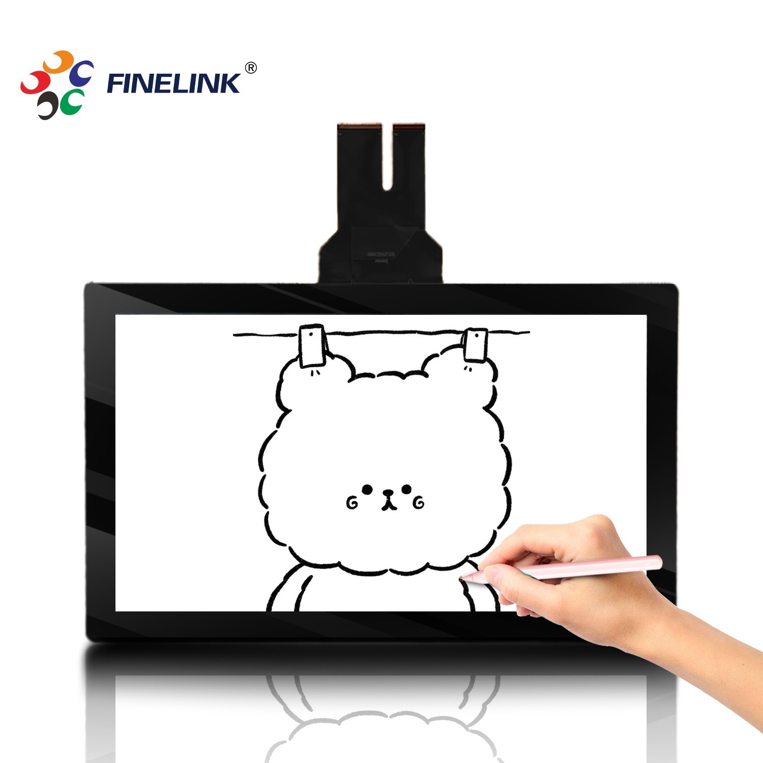 China 21.5 Inch Industrial Solution Waterproof Active Pen Support Capacitive Touch Screen Panel factory