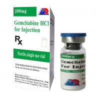 China Gencitabine HCL 200mg Injection 10ml Vial Labels For Singel Use factory