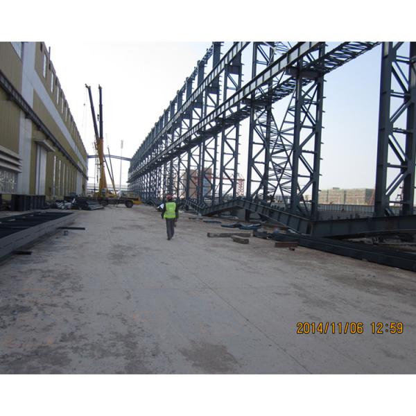 Quality Customized Prefabricated Industrial Heavy Large Span Metal Structure Steel for sale