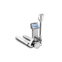 China High performance stainless steel pallet truck scales with built-in multirange electronic weighing factory