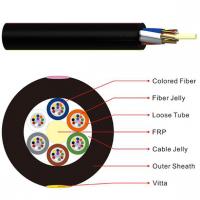China GYFTY ITU 4KM 4 Core Single Mode Fiber Optic Cable factory